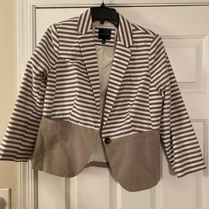 Striped blazer